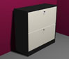 mueble zapatero melamina